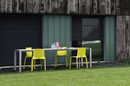 Buy Geometric Shaped Stackable Fluo Green Outdoor Kristalia Chair | 212Concept