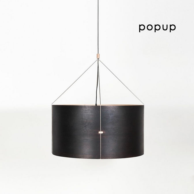 Buy Round Black Contemporary Suspension Light | 212Concept