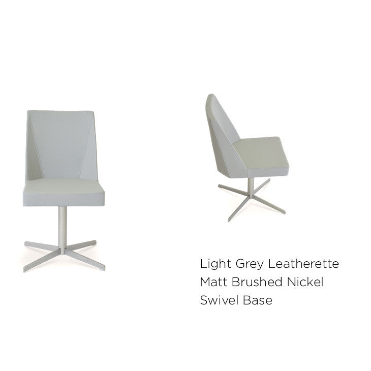 Buy Modern Pedestal Base Swivel Prisma Chair | 212Concept