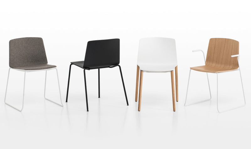 Buy Stackable Minimal Upholstered slim Chair | 212Concept