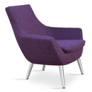 Buy Rebecca 4-Legged Steel Legs Lounge Chair | 212Concept