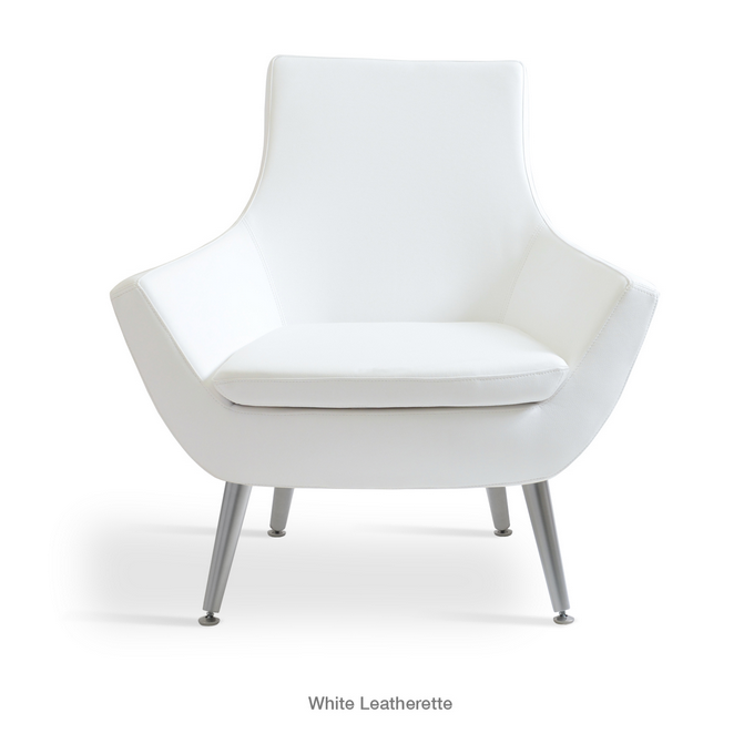 Buy Rebecca 4-Legged Steel Legs Lounge Chair | 212Concept