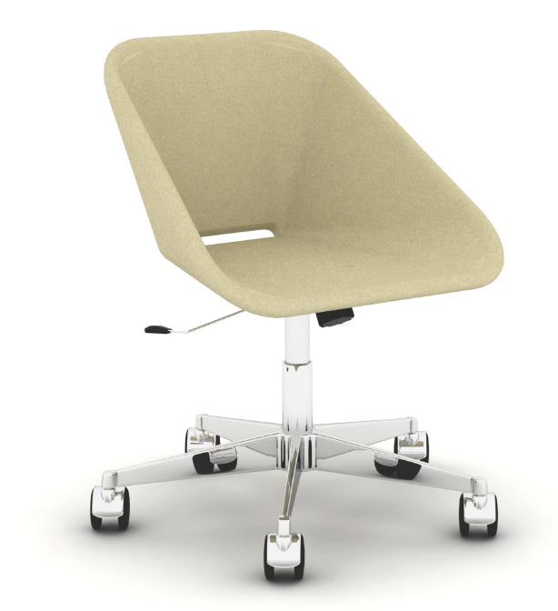 Buy Modern Public Office Chair in Cream Fabric | 212Concept