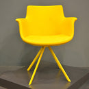 Buy Curved Modern 4-Legged Swivel Rego Armchair | 212Concept