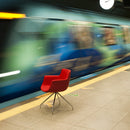 Buy Curved Modern 4-Legged Swivel Rego Armchair | 212Concept