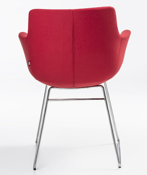 Buy Curved Modern Classic Rego Sled Chair | 212Concept