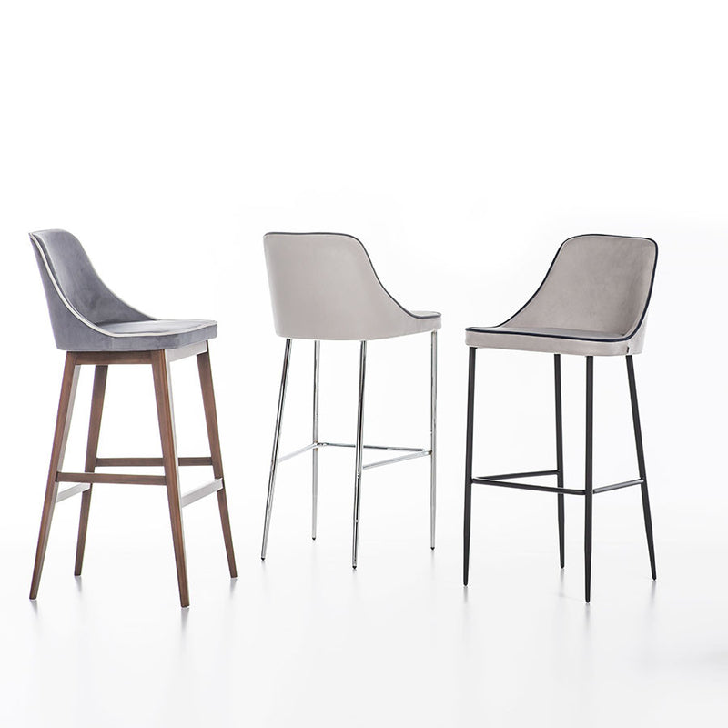 Buy Custom Color Steel Legged Rift Comercial Barstool | 212Concept