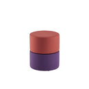 Buy Modern Swivel Round Fabric Upholstered Commercial Roller Stools | 212Concept