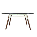 Buy Industrial Steel Frame Coffee Table with Glass Top | 212Concept