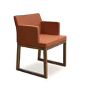 Buy Square Shaped Wooden Sled Base Armchair | 212Concept