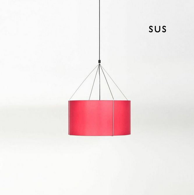 Buy Red Round Suspension Light With Colorful Shades | 212Concept