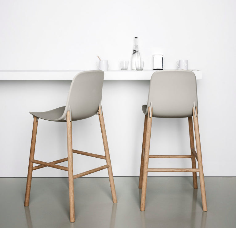 Buy Modern Classic Wood Legged Kristalia Stool | 212Concept