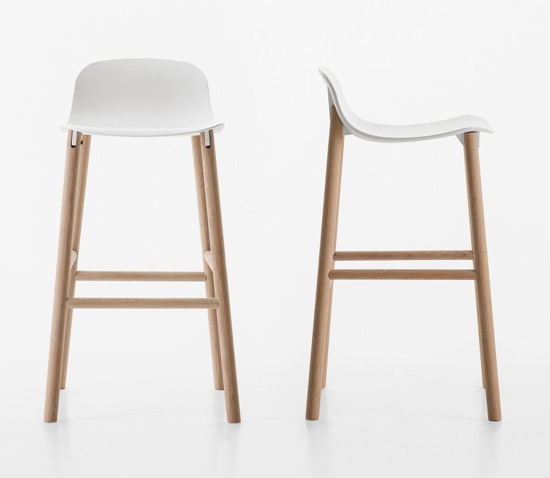 Buy Modern Classic Wood Legged Kristalia Stool | 212Concept