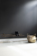 Shoe Rack Large Smoked Oak