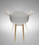 Slice modern armchair rear view