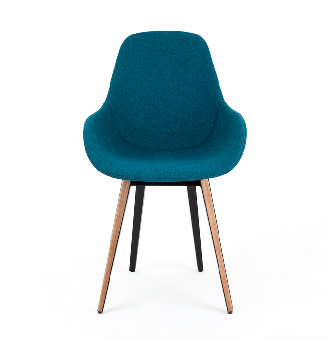 Buy Padded Seat-Hugging Ergonomic Wood-Legged Chair | 212Concept