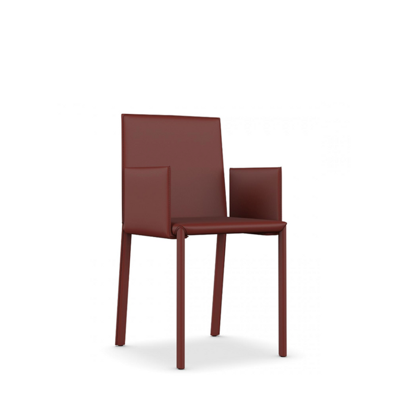 Slim Leather Chair - Minimum Order of 4 Required