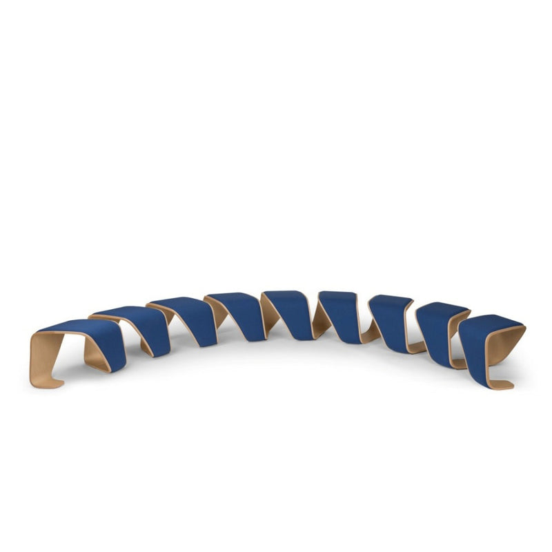 Dna Bench Curved - Upholstered