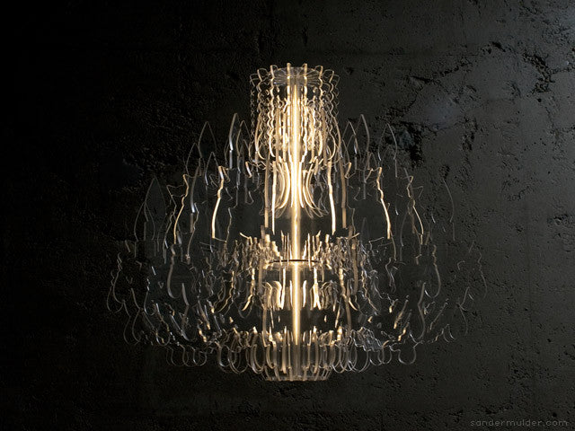 Conteporary Illuminated Therese Chandelier XL Size | 212Concept