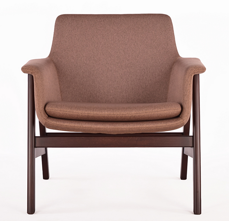 Buy Mid-Century Modern Wooden Frame Lounge Chair | 212Concept