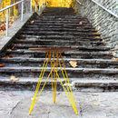 Buy Modern Hudson Side Table in Yellow Steel Legs | 212Concept