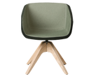 Arca Mini Chair Swivel Wooden Base