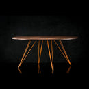 Buy Industrial Walnut Top Williams Coffee Table | 212Concept