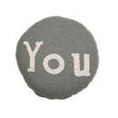 Modern Round grey Cushion | 212Concept