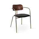 Academy Soft Seat Arm Dining Chair