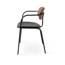 Academy Soft Seat Arm Dining Chair
