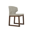 Amed Sled Wood Chair