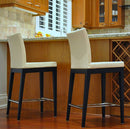 Aria Wood Modern Barstool