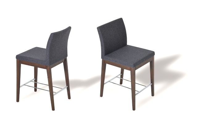 Wooden barstools