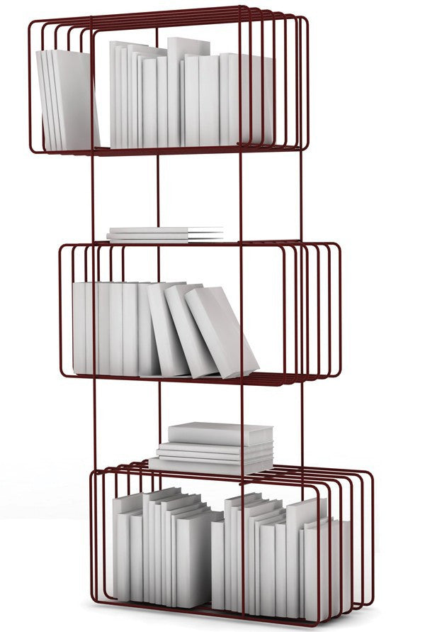 Bijou modern metal book shelve 