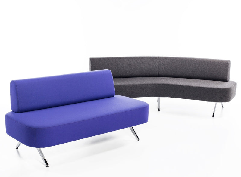 Shop For Retro Small Scale Sofa in Blue | 212Concept