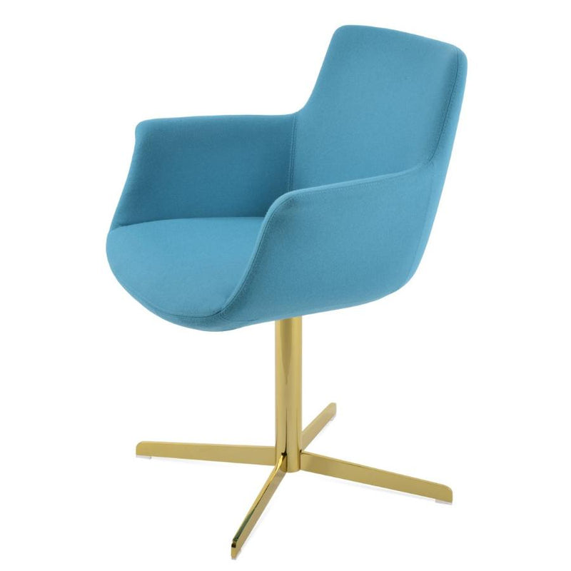 Bottega Arm 4 Star Swivel Chair