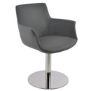 Bottega Arm Round Swivel Chair