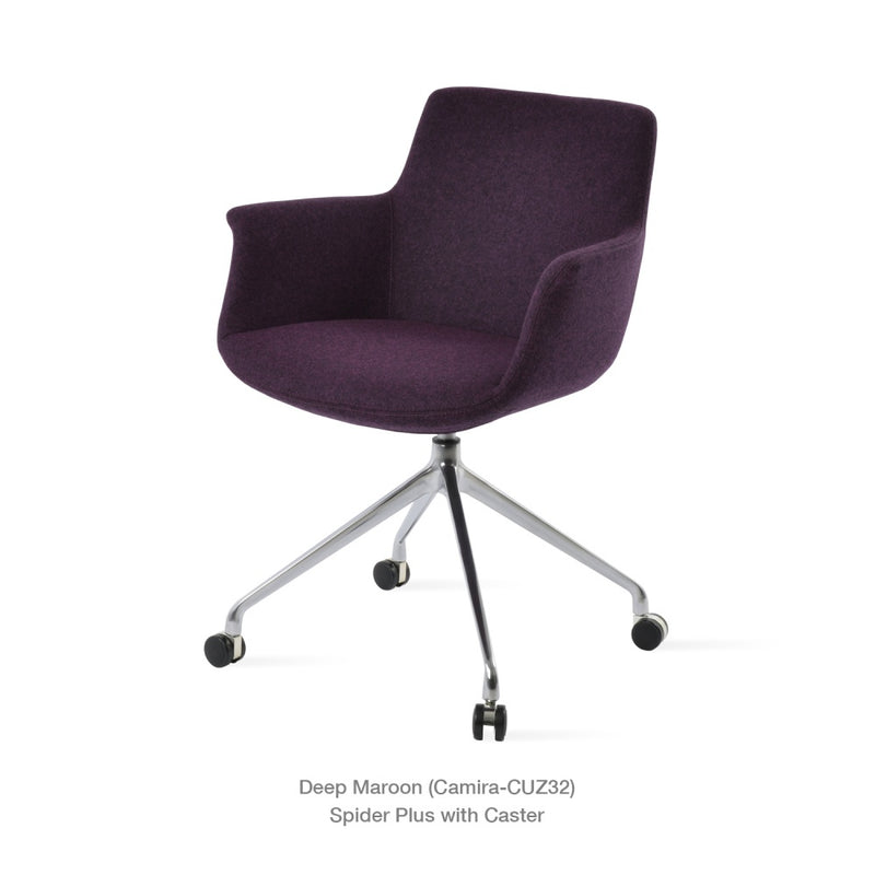 Bottega Arm Spider Swivel Chair