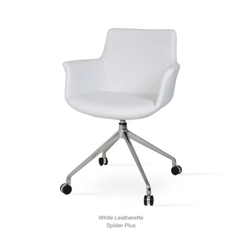 Bottega Arm Spider Swivel Chair