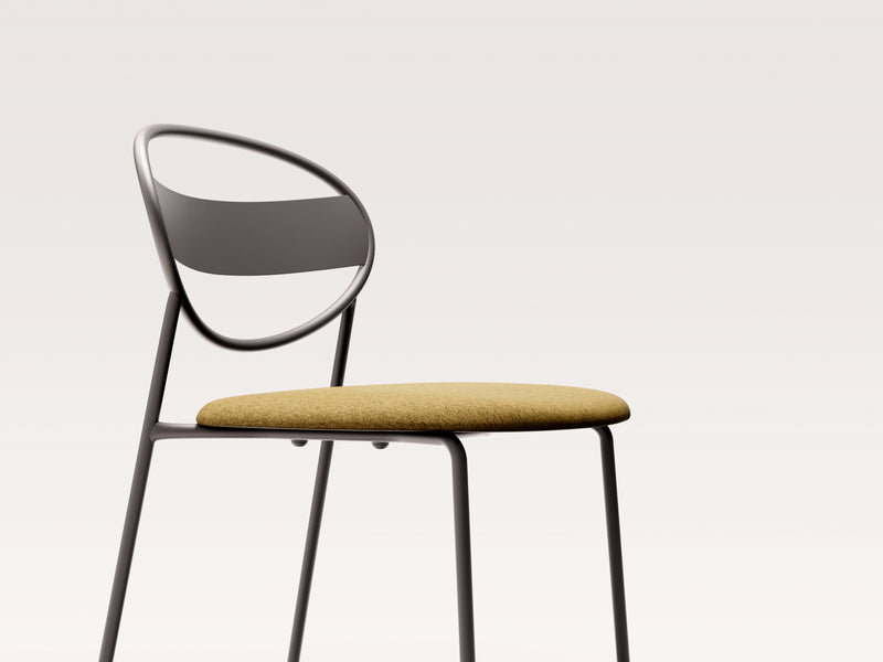 Sole Stacking Chair Upholstered