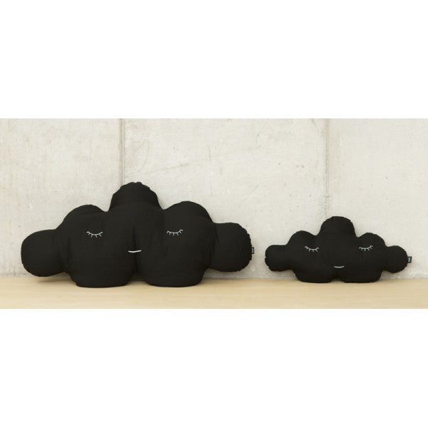 Modern Cloud Shaped Large and Small Size Black Puffs | 212Concept