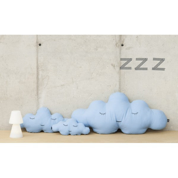 Modern Cloud Shaped Large and Small Size Blue Puffs | 212Concept