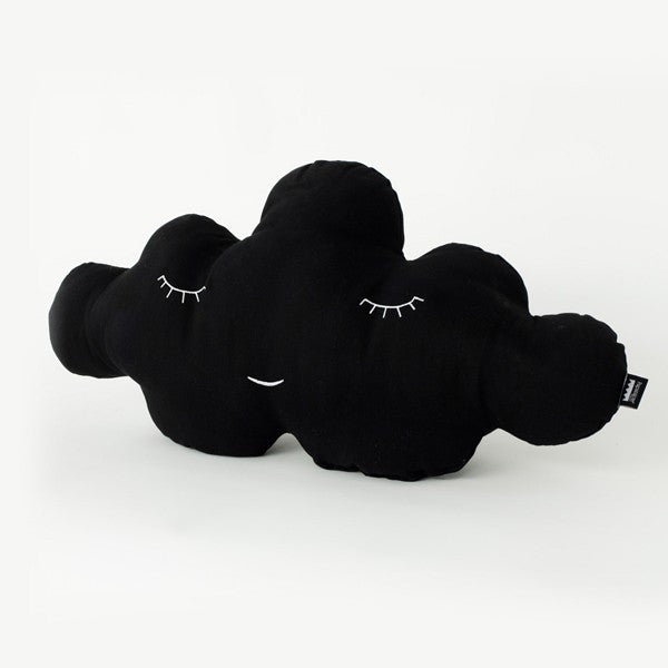Modern Cloud Shaped Large Size Black Puff | 212Concept