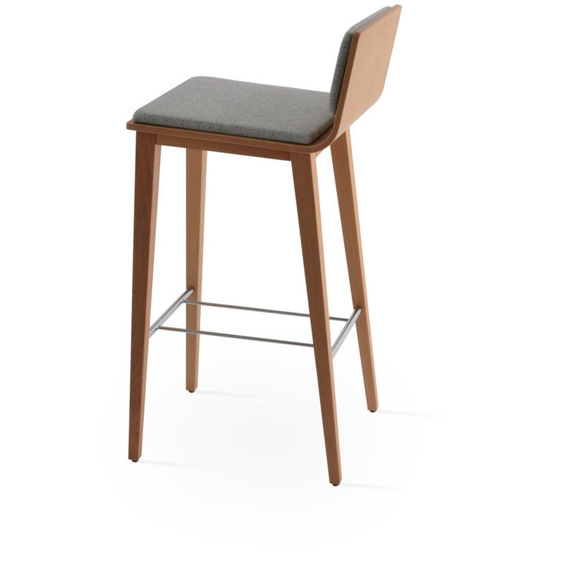 Corona Wood Stool