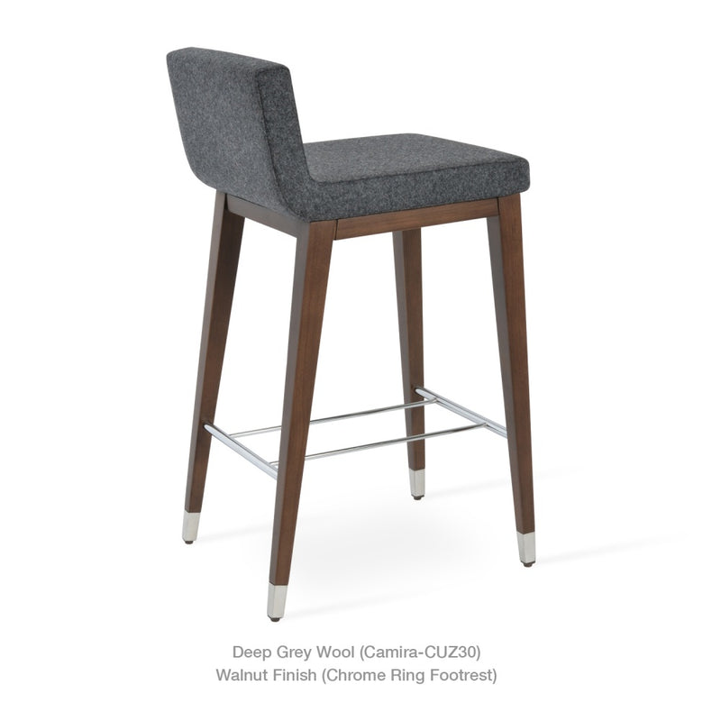 Dallas Wood Stool