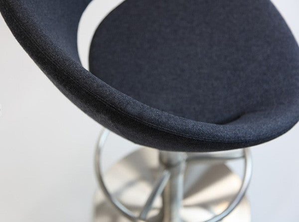 Piston Barstool Seat Detail