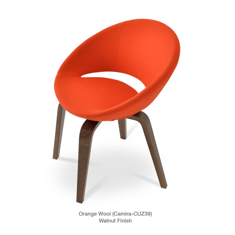 Crescent Plywood Chair