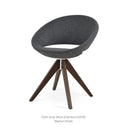 Crescent Pyramid Swivel Chair