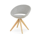 Crescent Pyramid Swivel Chair