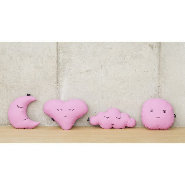 Modern creatures pink pillow collection